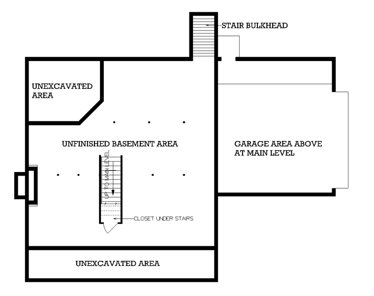 Country Southern Lower Level of Plan 65619