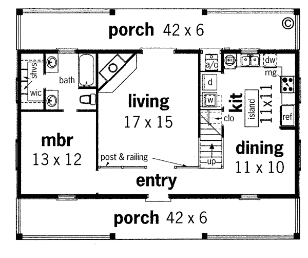 Cape Cod Country Level One of Plan 65631