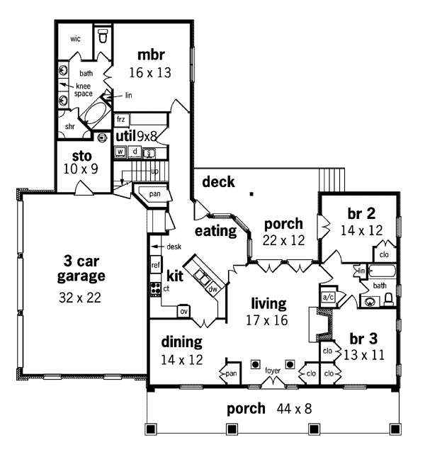 Country Southern Level One of Plan 65647