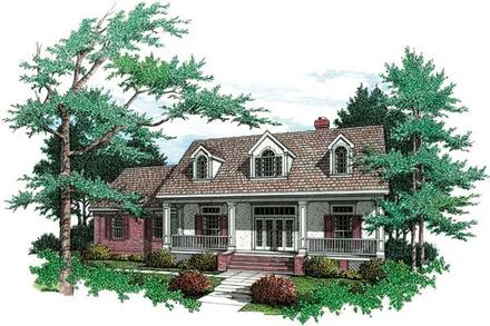 House Plan 65647 Elevation