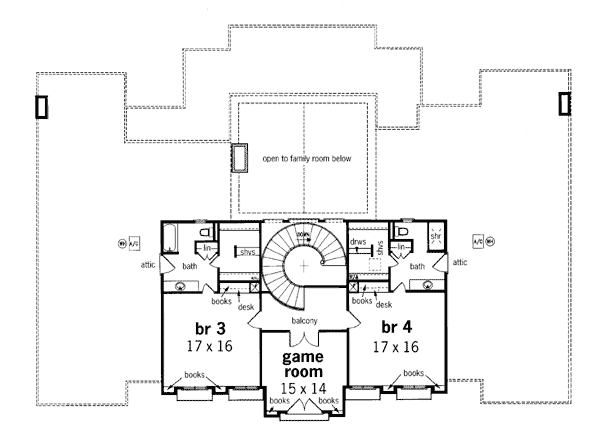 Colonial Southern Level Two of Plan 65665