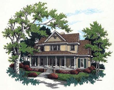 House Plan 65669 Elevation