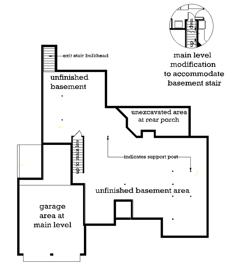 European Lower Level of Plan 65684