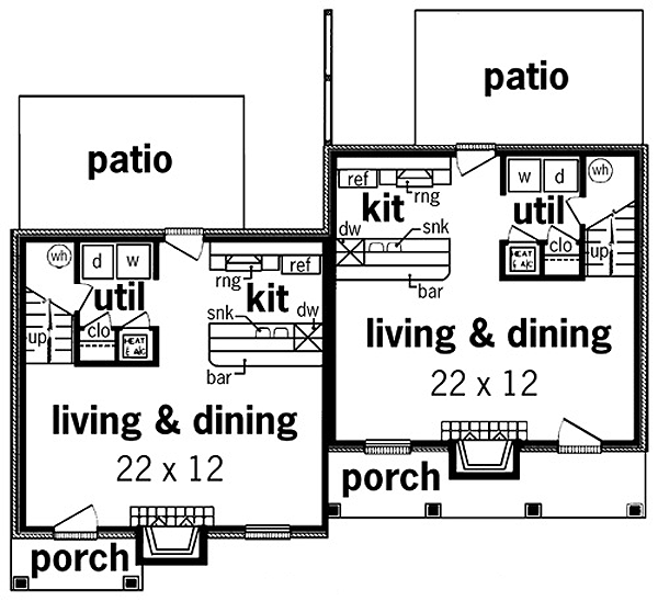 Traditional Level One of Plan 65722