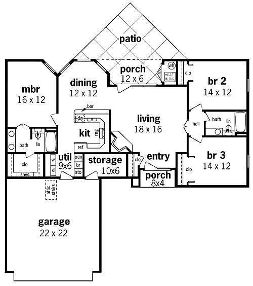 Traditional Level One of Plan 65735