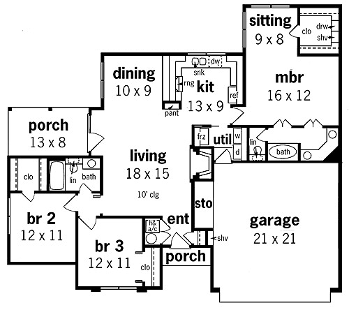 Traditional Level One of Plan 65737