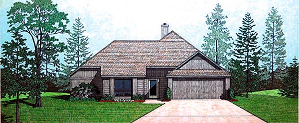 Plan 65737 | Traditional House with 3 Bed, 2 Bath, 2 Car