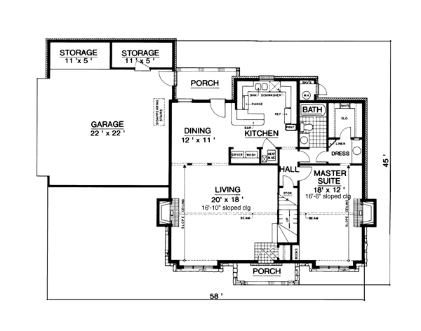 Traditional Level One of Plan 65742