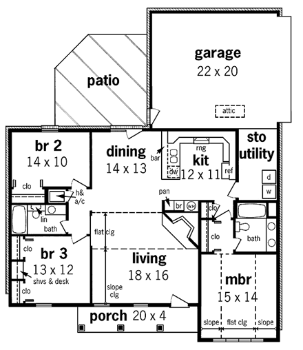 First Level Plan