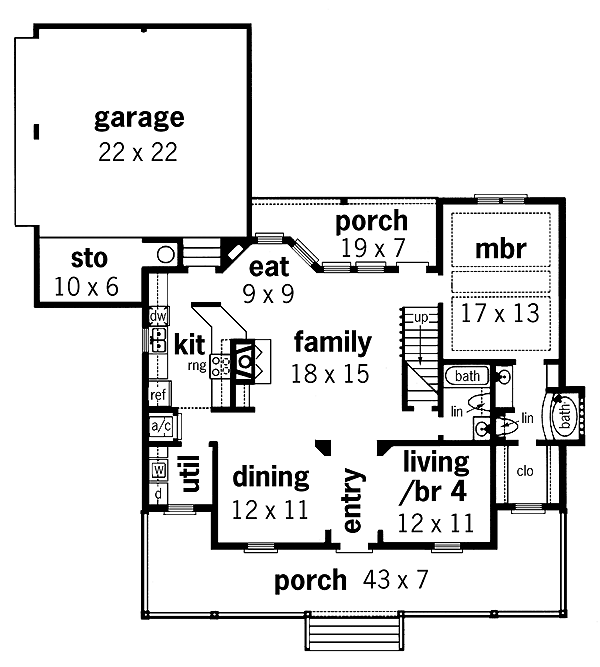 Cape Cod Level One of Plan 65772