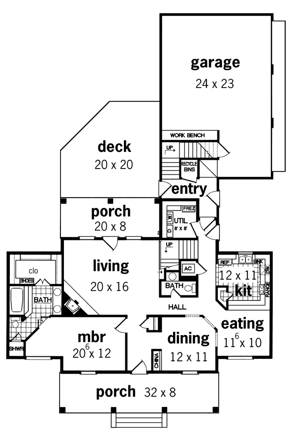 Cape Cod Level One of Plan 65777