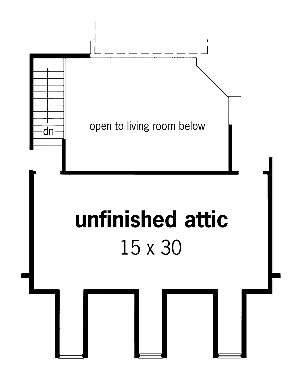 Country One-Story Level Two of Plan 65779