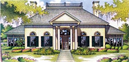 House Plan 65796 Elevation