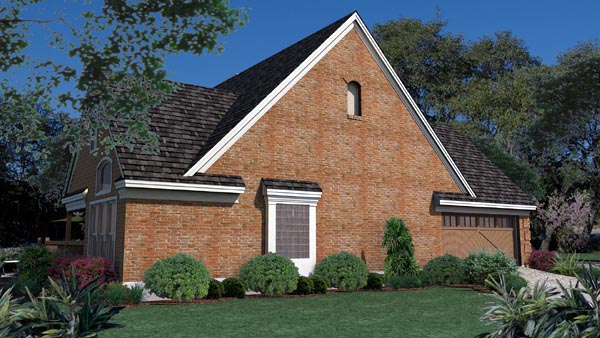 Traditional Plan with 1675 Sq. Ft., 3 Bedrooms, 2 Bathrooms, 2 Car Garage Picture 5