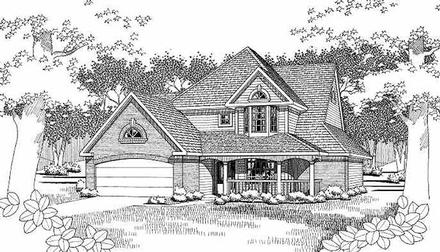 House Plan 65807 Elevation