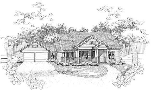 House Plan 65808 Elevation