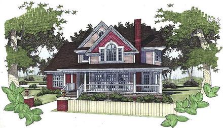 House Plan 65815 Elevation