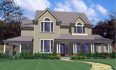 House Plan 65846 Elevation