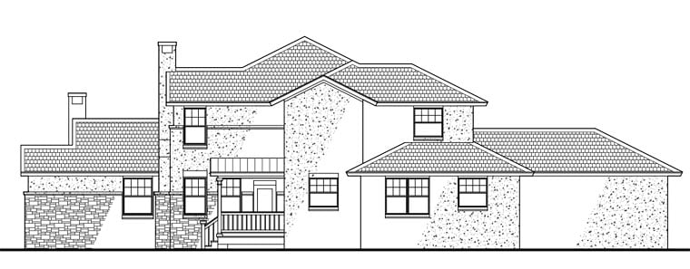 Southwest Plan with 2692 Sq. Ft., 6 Bedrooms, 6 Bathrooms, 4 Car Garage Picture 11