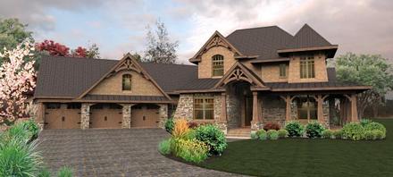 House Plan 65880 Elevation