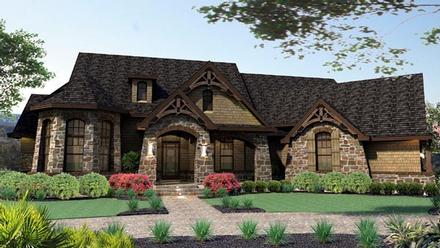 House Plan 65888 Elevation