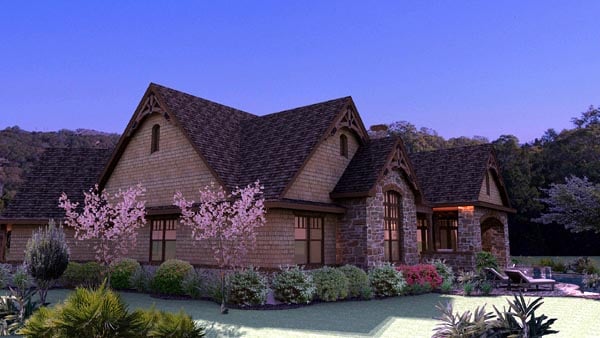Craftsman, Tuscan Plan with 2595 Sq. Ft., 3 Bedrooms, 3 Bathrooms, 2 Car Garage Picture 7