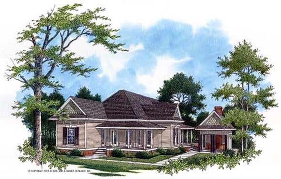 House Plan 65936 Elevation