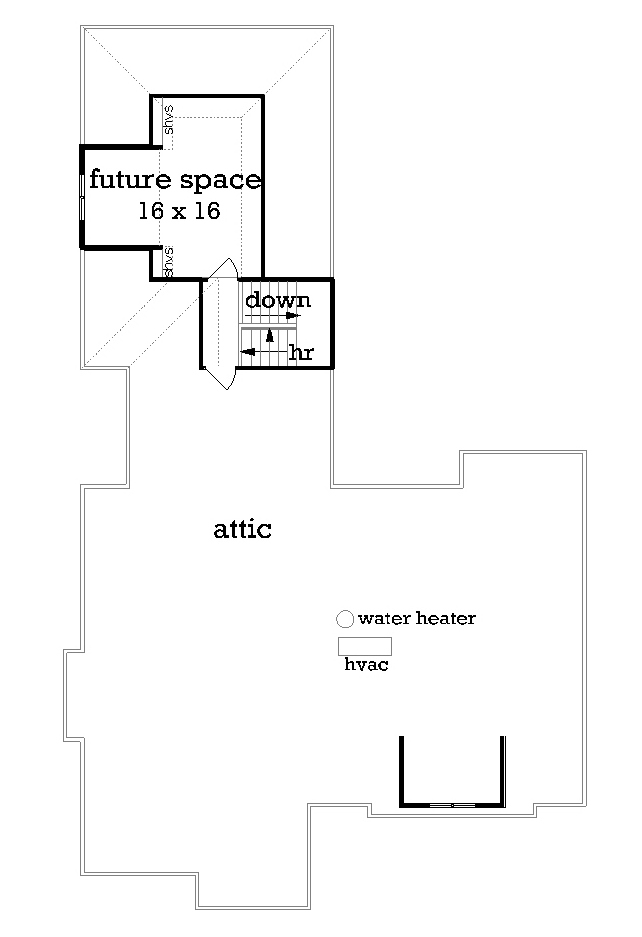 Craftsman Level Two of Plan 65979