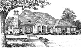 House Plan 66000 Elevation