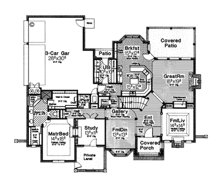 First Level Plan