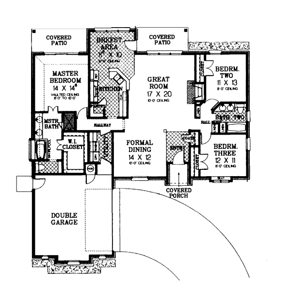 European Traditional Level One of Plan 66020