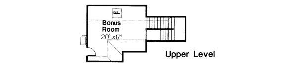 European One-Story Level Two of Plan 66028