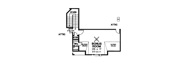 Country One-Story Level Two of Plan 66036