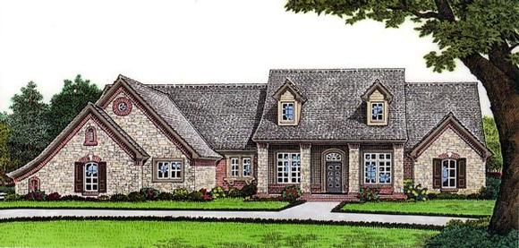 House Plan 66058 Elevation