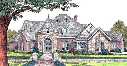 House Plan 66067 Elevation