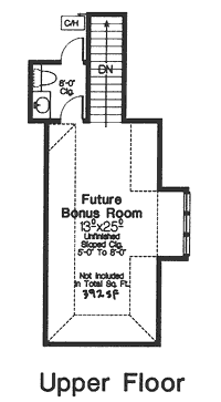 European Tudor Level Two of Plan 66071