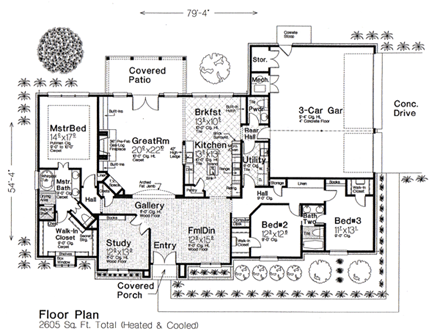 First Level Plan