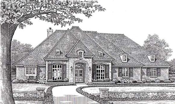 House Plan 66077 Elevation