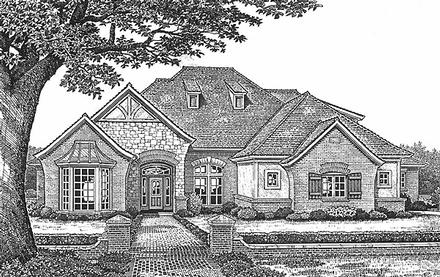 House Plan 66092 Elevation