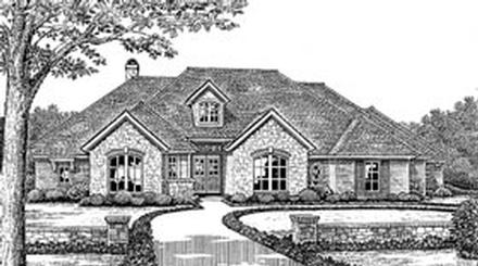 House Plan 66106 Elevation
