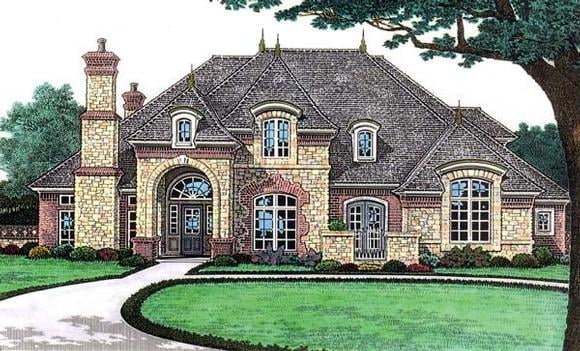 House Plan 66117 Elevation