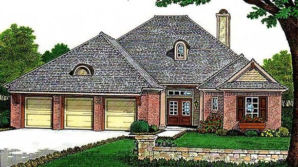 House Plan 66120 Elevation