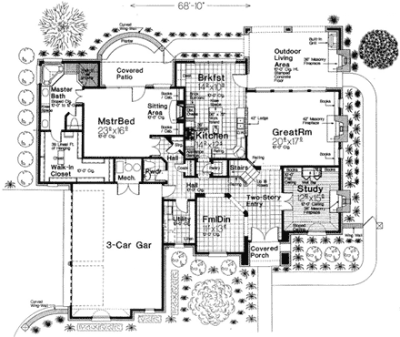 First Level Plan