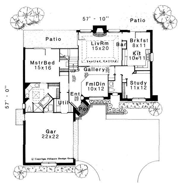 Traditional Level One of Plan 66157