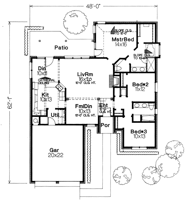 Traditional Level One of Plan 66162