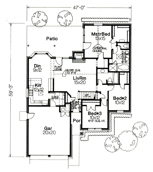 Traditional Level One of Plan 66163