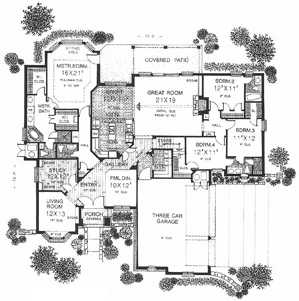 Traditional Level One of Plan 66182