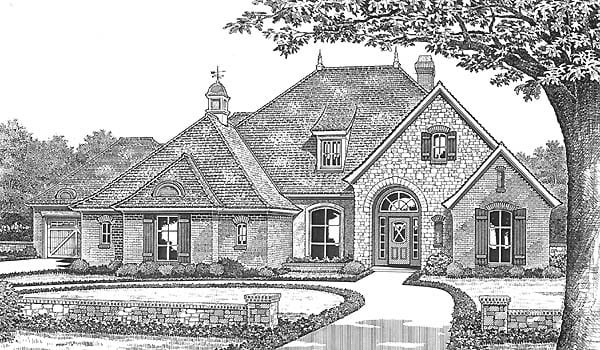 Plan 66188 | Traditional Style with 4 Bed, 3 Bath, 3 Car Garage