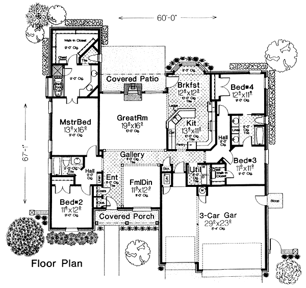 Traditional Level One of Plan 66192