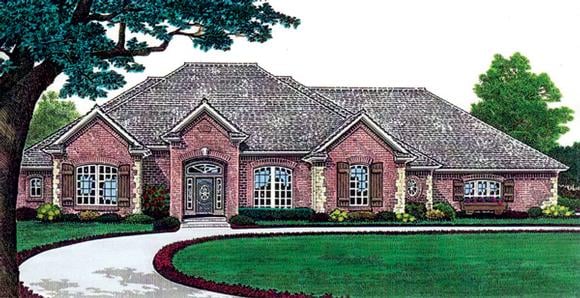 House Plan 66208 Elevation